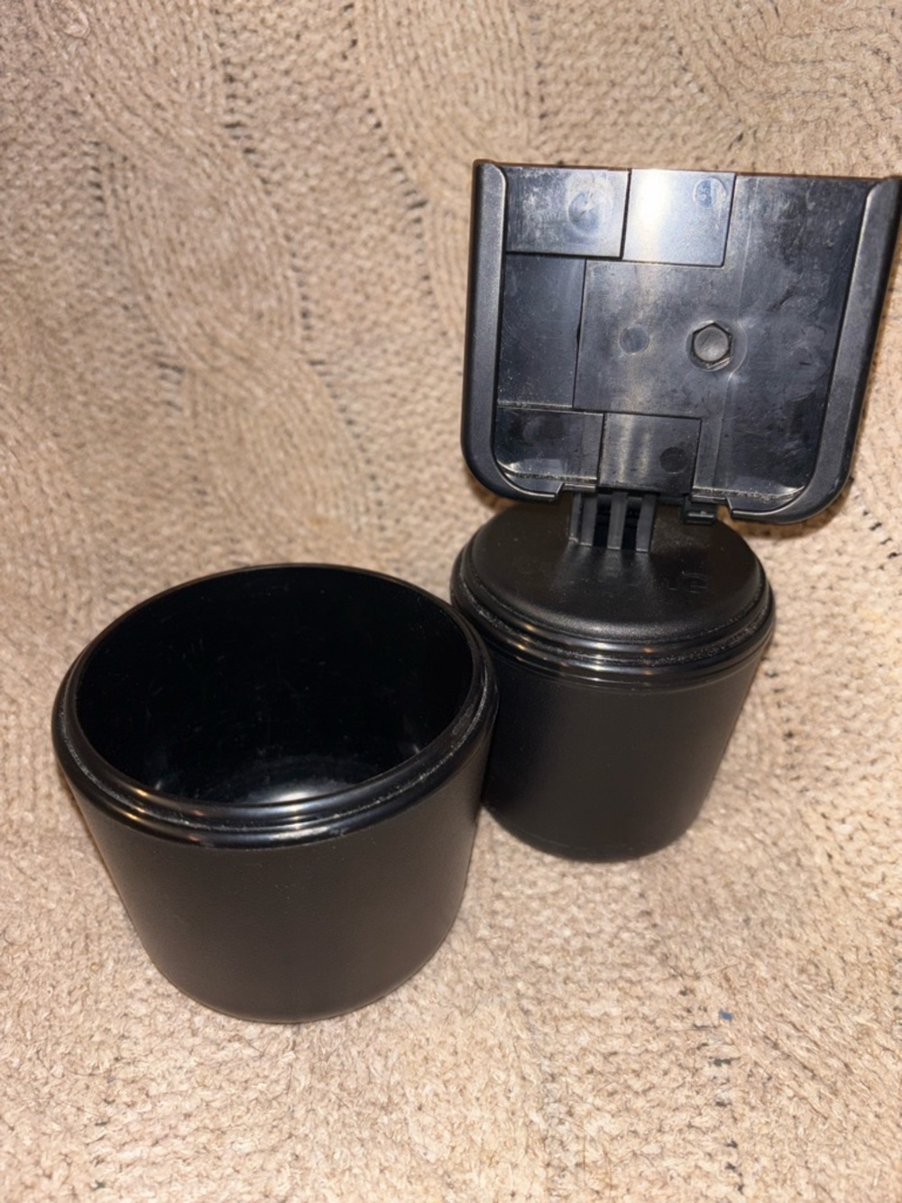 WeatherTech CupFone Black Cup Holder Cell Phone Mount Adjustable Car Holder